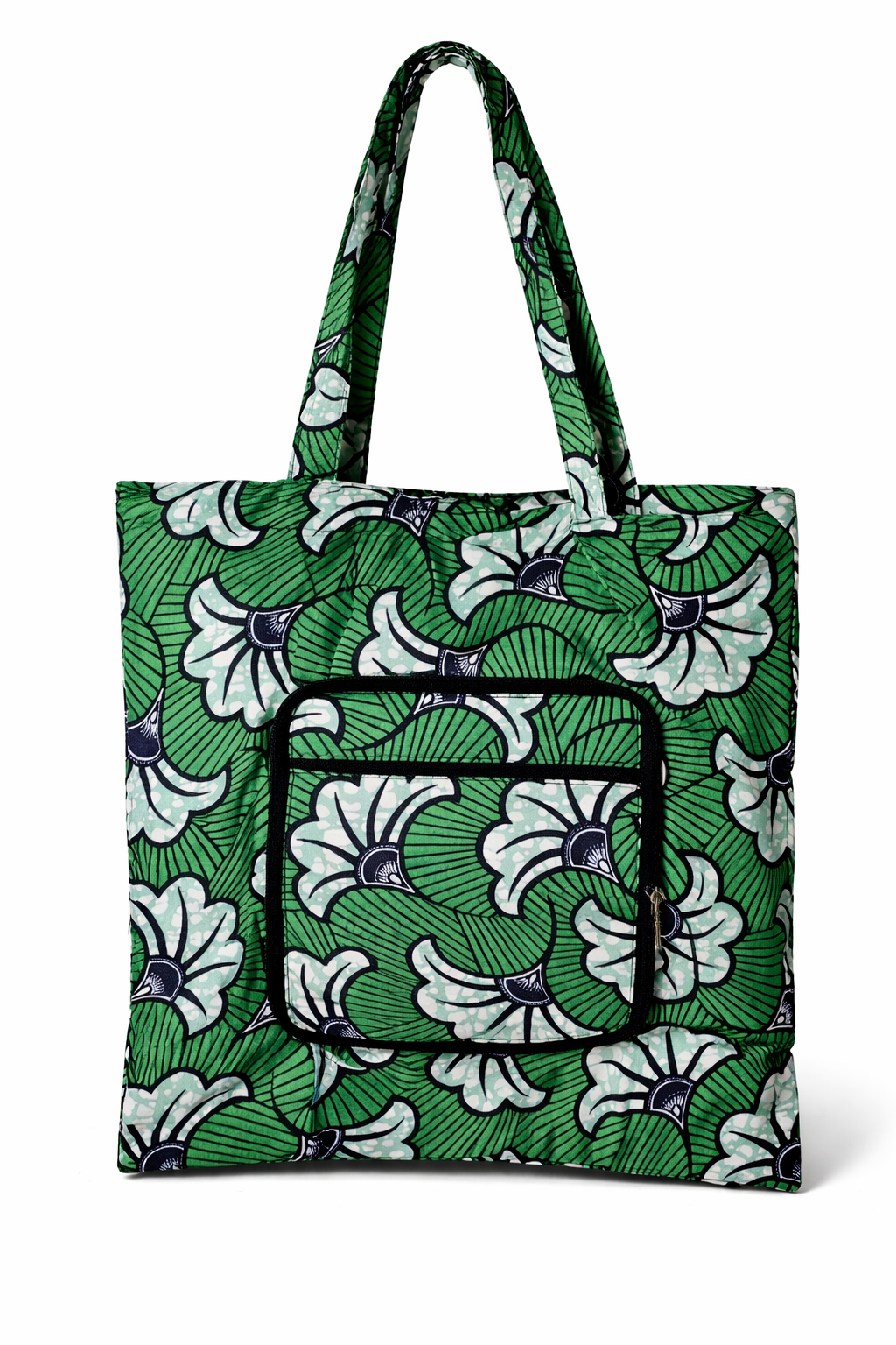 Sac pliable en Wax africain –