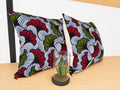 Lot de 2 housses de coussin en wax – 45 × 45 cm