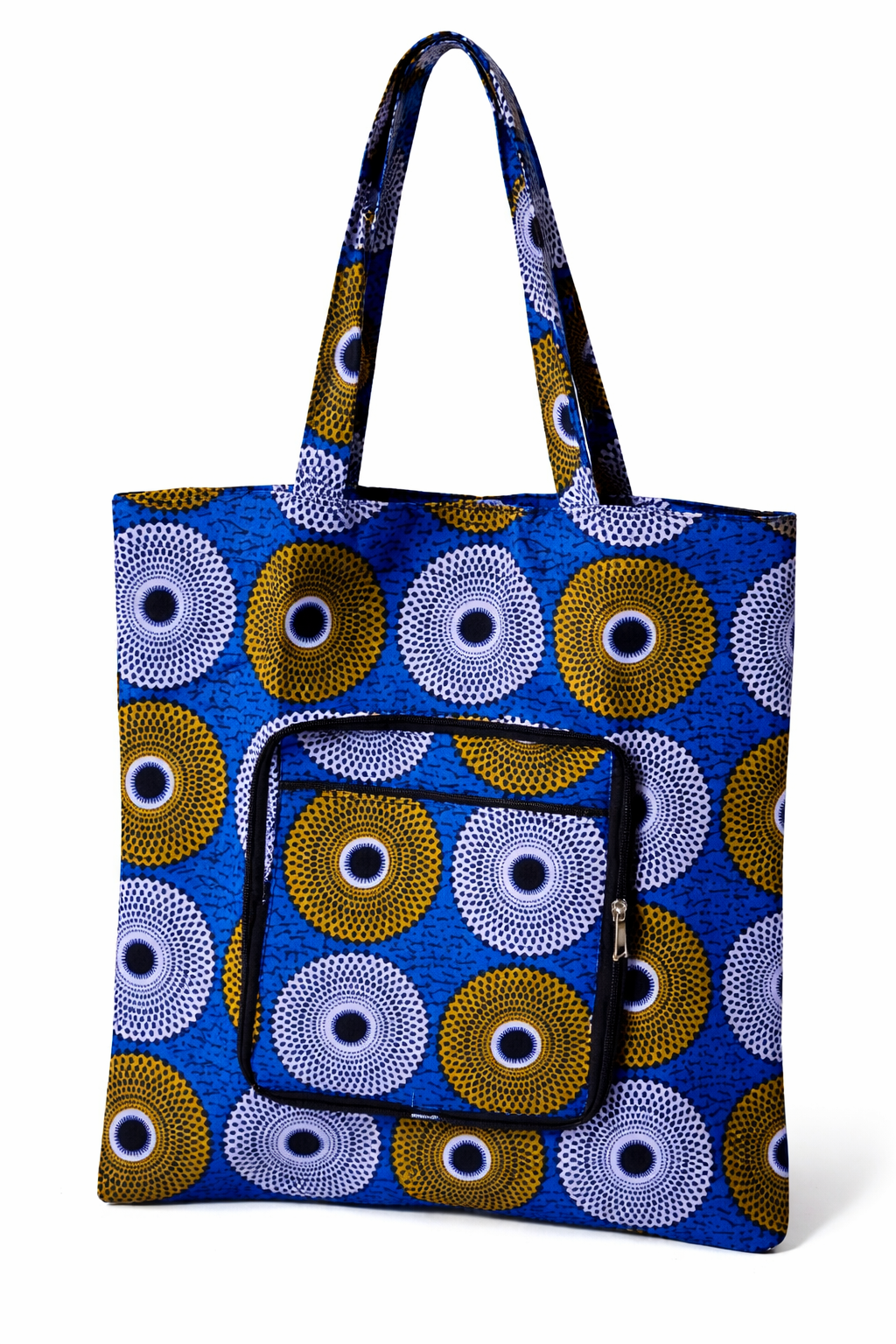 Sac de course en wax africain –