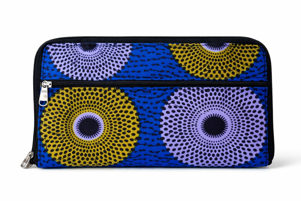 Sac de course en wax africain –