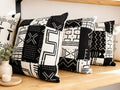 Housse de coussin décorative en wax – Vendue sans coussin