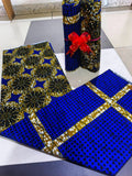 Pagne wax 6 yards deux tons