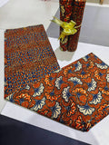 Pagne wax 6 yards deux tons