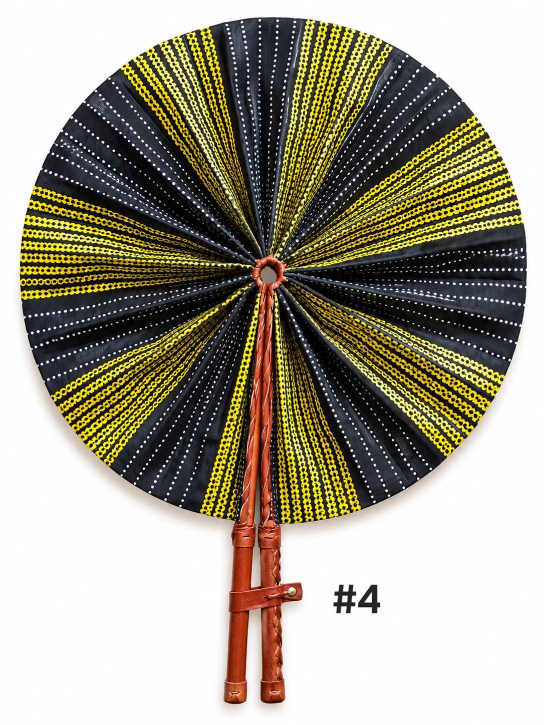 Éventail en pagne wax – Motif au choix