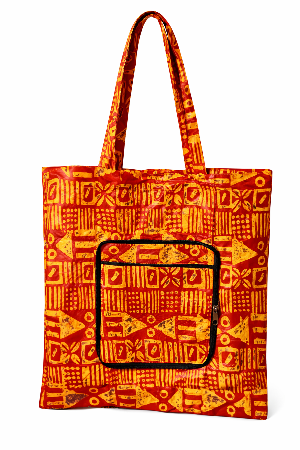 Sac pliable en Wax africain